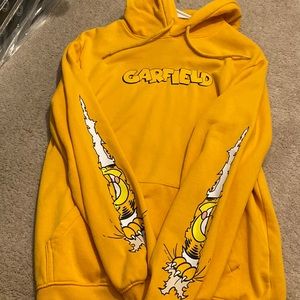 H&M Garfield Yellow Hoodie